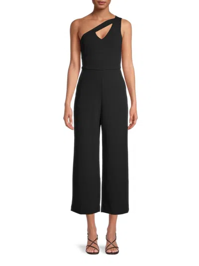 Rachel Rachel Roy Women's Ginger One-shoulder Cutout Jumpsuit In Mazarine Blue