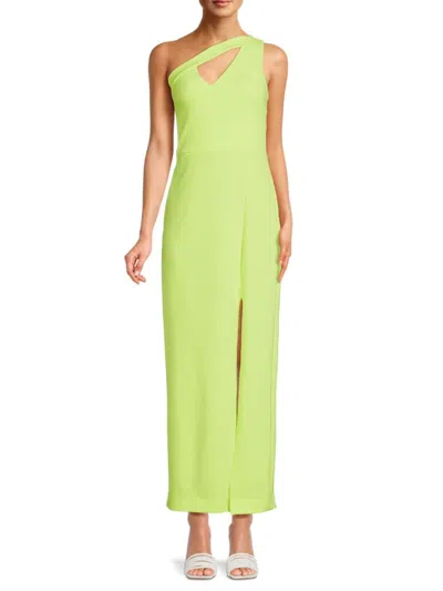 Rachel Rachel Roy Women's Lara One Shoulder Cutout Gown In Tender