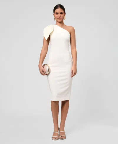 Rachel Rachel Roy Women's Laverne One-shoulder Midi Dress In White