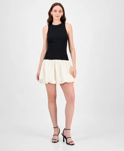 Rachel Rachel Roy Women's Lindy Mixed-media Mini Dress