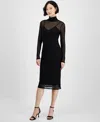 Rachel Rachel Roy Lydie Midi Dress In Black