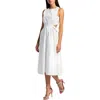 Rachel Rachel Roy Womens Cut-out Cotton Midi Dress In White