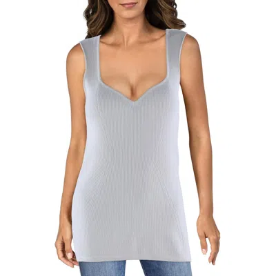Rachel Rachel Roy Womens Ribbed Knit Tank Top