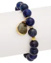Rachel Reinhardt 14k Over Silver Gemstone Bracelet