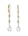 Rachel Reinhardt 14k Over Silver Gemstone Earrings