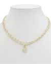 Rachel Reinhardt 14k Over Silver Gemstone Necklace