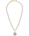 Rachel Reinhardt 14k Over Silver Labradorite Necklace