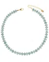 Rachel Reinhardt 14k Over Silver Quartz Knotted Silk Necklace