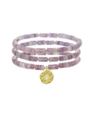 Rachel Reinhardt 14k Over Silver Tanzanite Star Stretch