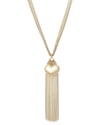 Rachel Reinhardt 14k Plated Heart Necklace
