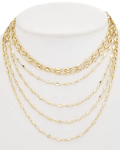 Rachel Reinhardt 14k Plated Necklace In Gold