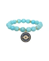 RACHEL REINHARDT RACHEL REINHARDT 18K FILLED CZ EVIL EYE BRACELET