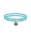 Rachel Reinhardt 18k Filled Cz Lotus Bracelet