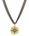 RACHEL REINHARDT RACHEL REINHARDT 18K FILLED CZ STARBURST NECKLACE