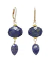 Rachel Reinhardt Blue Lapis Dangle Earrings