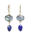 Rachel Reinhardt Gemstone Dangle Earrings