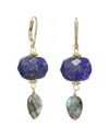 Rachel Reinhardt Gemstone Dangle Earrings