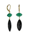 Rachel Reinhardt Gemstone Drop Earrings In Multi