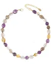 Rachel Reinhardt Gemstone Silk Knotted Necklace