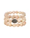 Rachel Reinhardt Peach Moonstone Crystal Fireball Stretch
