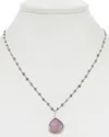 Rachel Reinhardt Silver Gemstone Necklace