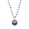 Rachel Reinhardt Women's Evil Eye Pendant In Blue Lapis In Gold