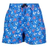 Rachel Riley Anchor-print Swim Shorts In Blue