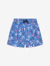 Rachel Riley Anchor-print Swim Shorts In Blue