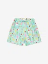 Rachel Riley Ice Cream-print Swim Shorts In Blue