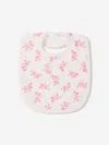 Rachel Riley Baby Girls Teddy Bib In White
