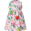 Rachel Riley Kids'  Botanical Floral Jersey Dress In Light Pink