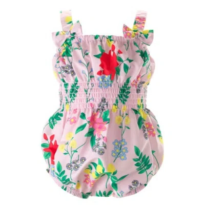 Rachel Riley Babies'  Botanical Floral Swim Bubble In Pink