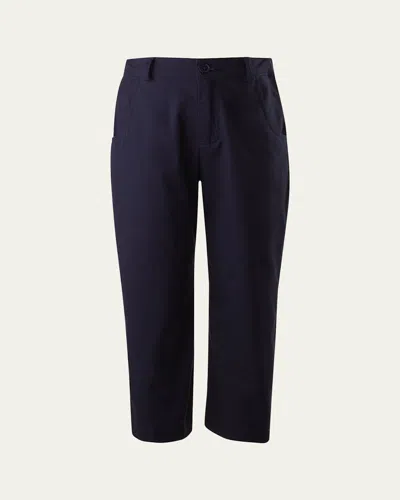 RACHEL RILEY BOY'S COTTON TWILL TROUSERS