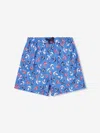 Rachel Riley Anchor-print Swim Shorts In Blue