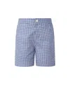 Rachel Riley Boys' Gingham Shorts - Little Kid, Big Kid In Blue