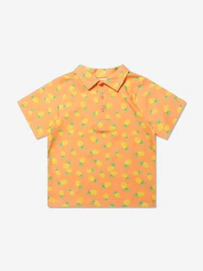 RACHEL RILEY RACHEL RILEY BOYS PINEAPPLE POLO SHIRT