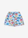 Rachel Riley Fish-print Swim Shorts In Multicoloured