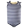 Rachel Riley Breton Lycra Swimsuit In Navy