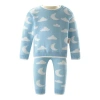 Shop Rachel Riley Cloud & Moon Knit Sweater & Leggings Set