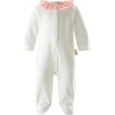 Rachel Riley Gingham Daisy Babygro
