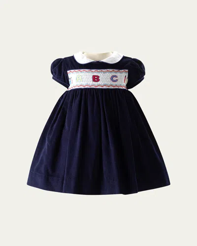 RACHEL RILEY GIRL'S ABC SMOCKED DRESS W/ BLOOMERS