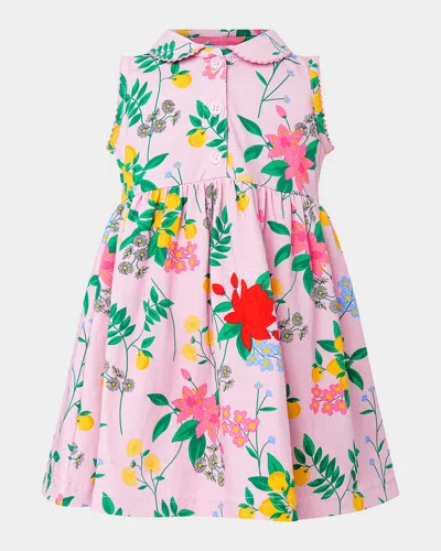 RACHEL RILEY GIRL'S BOTANICAL FLORAL-PRINT JERSEY DRESS