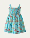 Rachel Riley Coral Reef Sundress In Blue