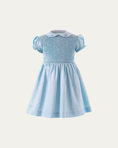 RACHEL RILEY GIRL'S ROSE SMOCKED DRESS
