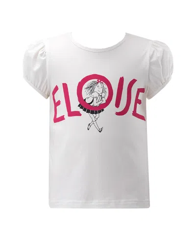 Rachel Riley Girls' Eloise Logo T-shirt - Little Kid, Big Kid In White