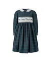 Rachel Riley Girls' Pony Smocked Dress - Little Kid, Big Kid In Multi