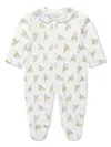 Rachel Riley Graphic-print Cotton Romper In White