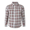 Rachel Riley Ivory Tartan Shirt In Multi