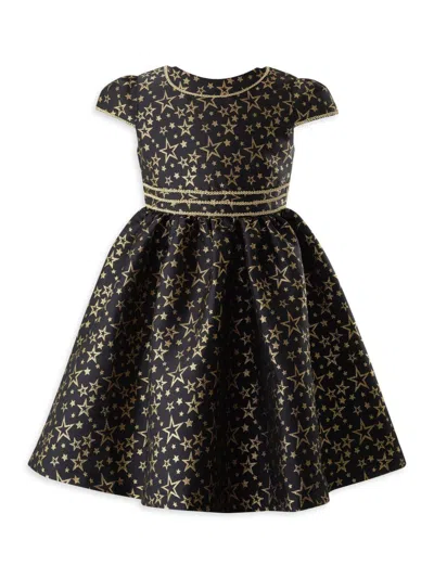 Rachel Riley Little Girl's & Girl's Star Damask Dress In Multi