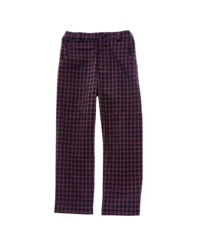 Rachel Riley Mini Check Trouser In Purple